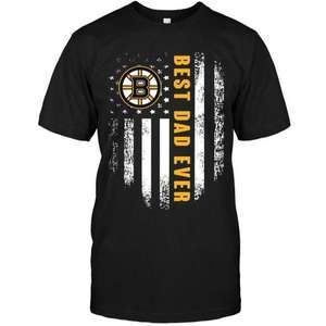 Best Boston Bruins Dad Ever T Shirt